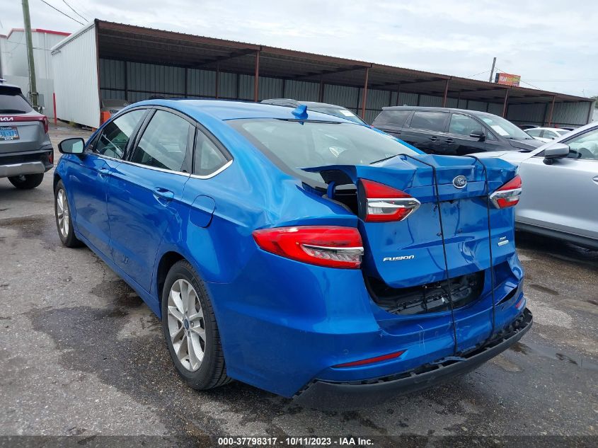 2019 FORD FUSION SE - 3FA6P0HD8KR154509