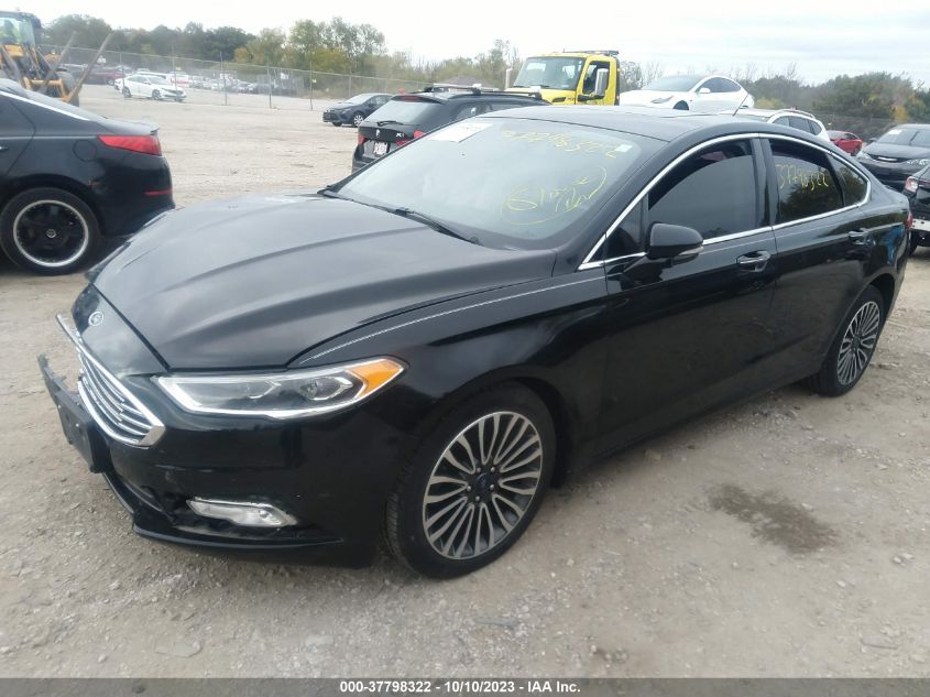 3FA6P0D90JR155749 2018 FORD FUSION, photo no. 2