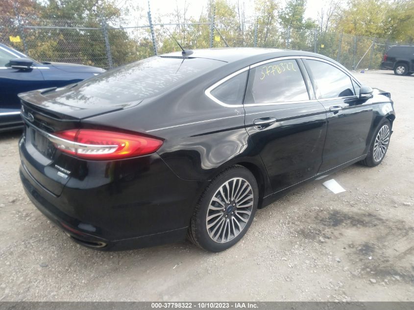 3FA6P0D90JR155749 2018 FORD FUSION, photo no. 4