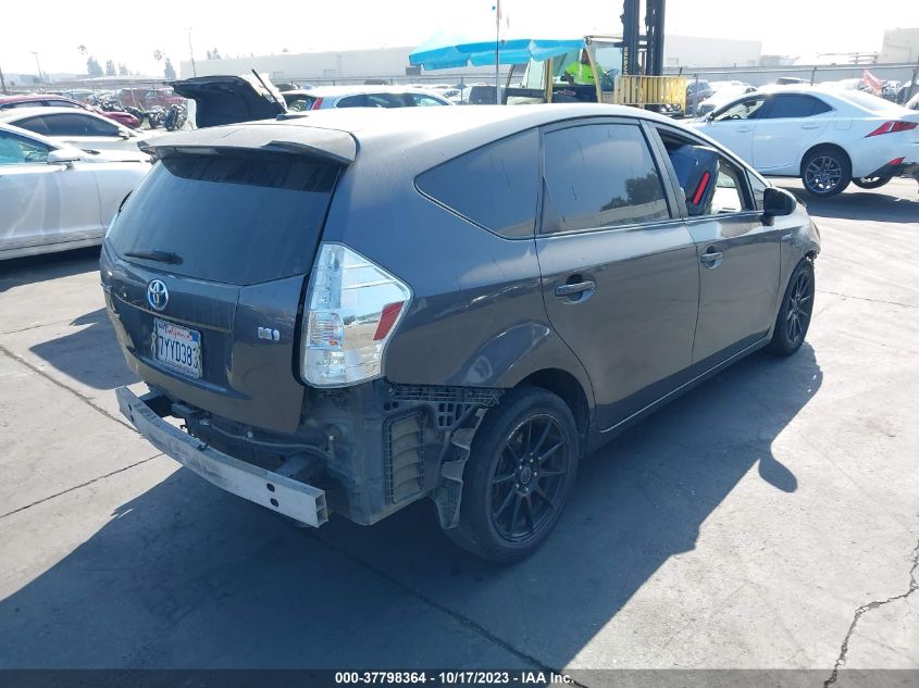 2014 TOYOTA PRIUS V TWO/THREE/FIVE - JTDZN3EU1E3332282