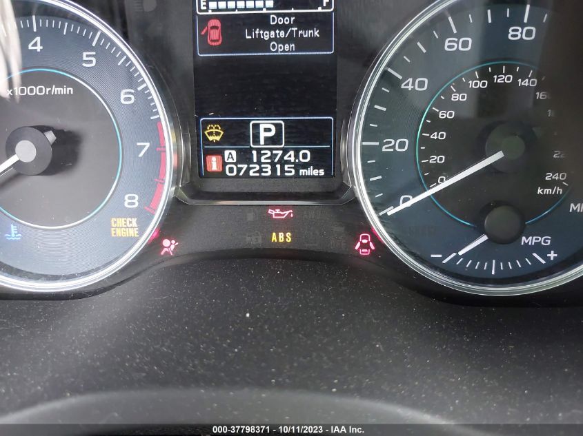2015 SUBARU XV CROSSTREK LIMITED - JF2GPAPC2F8322411