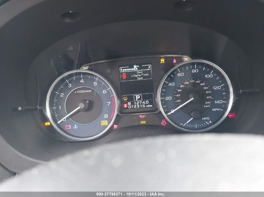 2015 SUBARU XV CROSSTREK LIMITED - JF2GPAPC2F8322411