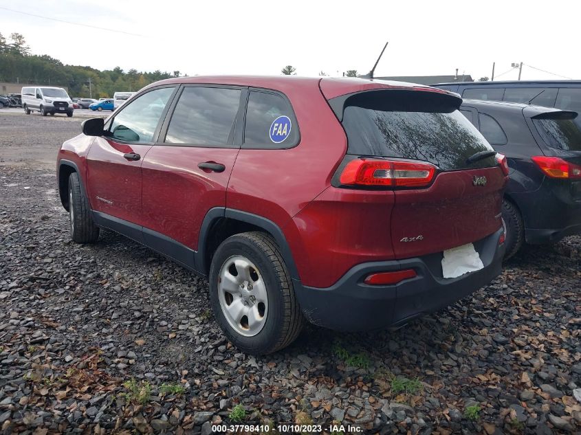 2015 JEEP CHEROKEE SPORT - 1C4PJMAB6FW520079
