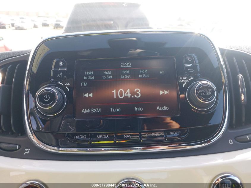 2016 FIAT 500E 3C3CFFGE1GT113649