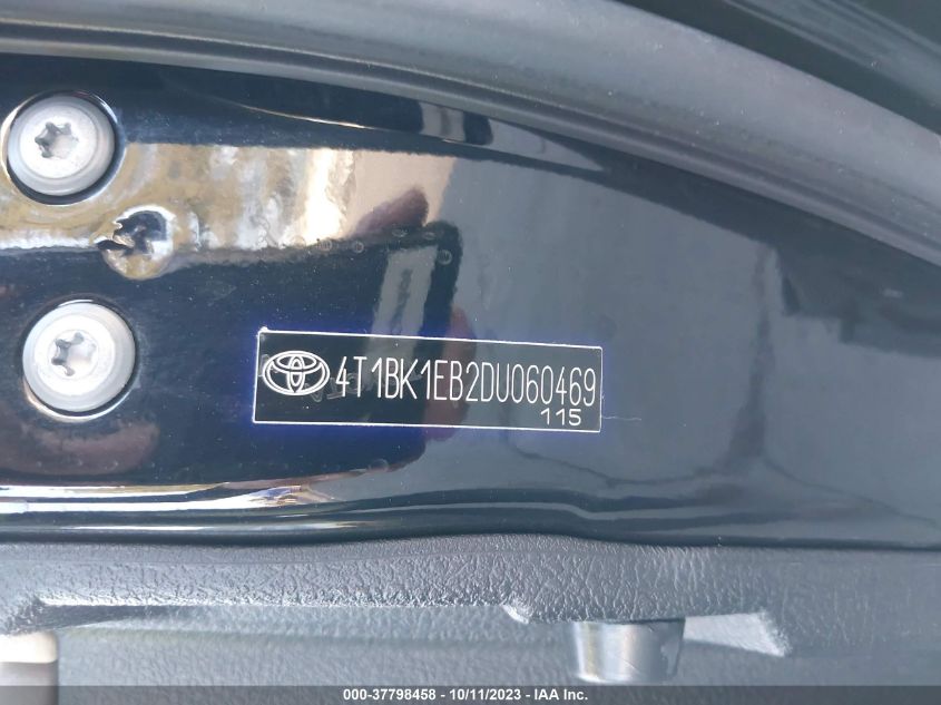 2013 TOYOTA AVALON XLE/LIMITED - 4T1BK1EB2DU060469