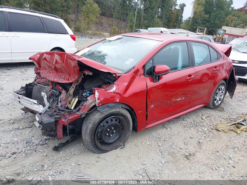 VIN 5YFEPRAE3LP052765 2020 TOYOTA COROLLA LE