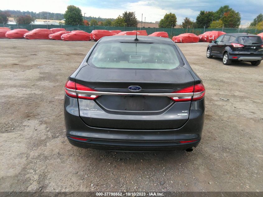 2017 FORD FUSION SE - 3FA6P0HD9HR375013