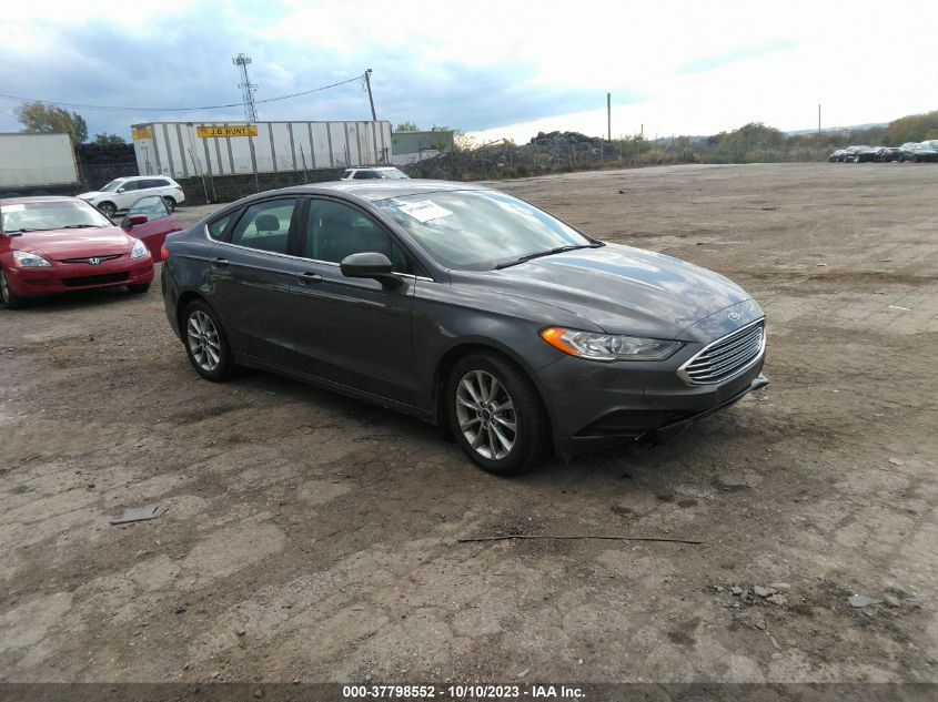 2017 FORD FUSION SE - 3FA6P0HD9HR375013