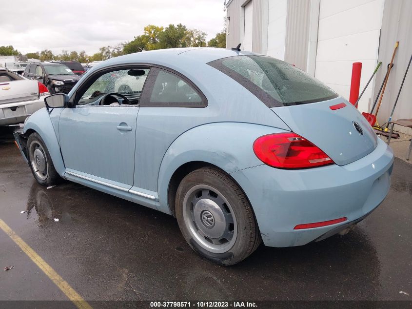 2013 VOLKSWAGEN BEETLE COUPE 2.5L - 3VWJP7AT1DM607882