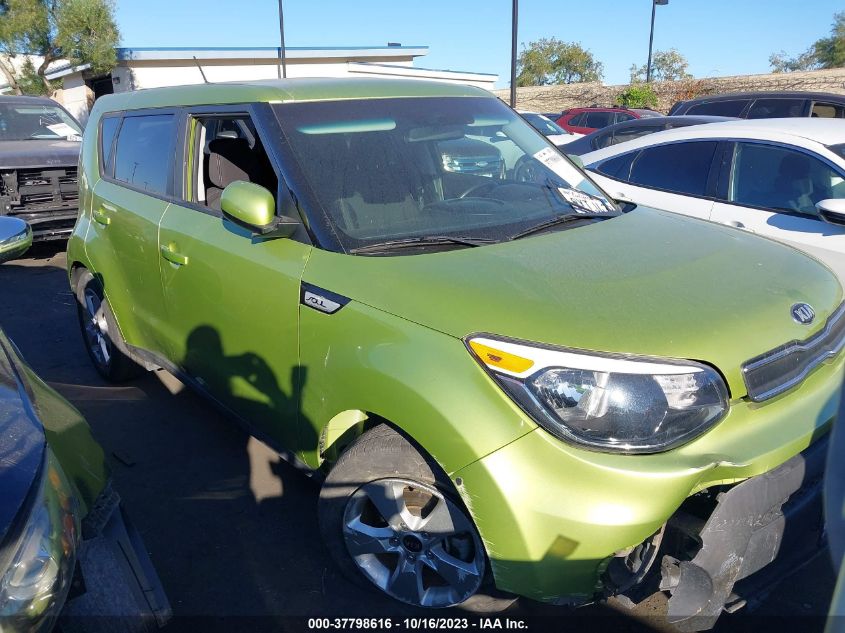 2018 KIA SOUL BASE - KNDJN2A20J7893507