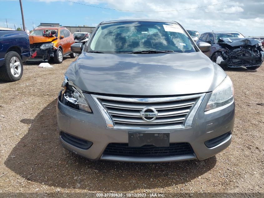 2015 NISSAN SENTRA S - 3N1AB7AP4FY225509