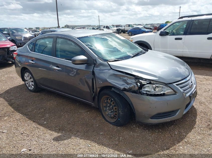 2015 NISSAN SENTRA S - 3N1AB7AP4FY225509