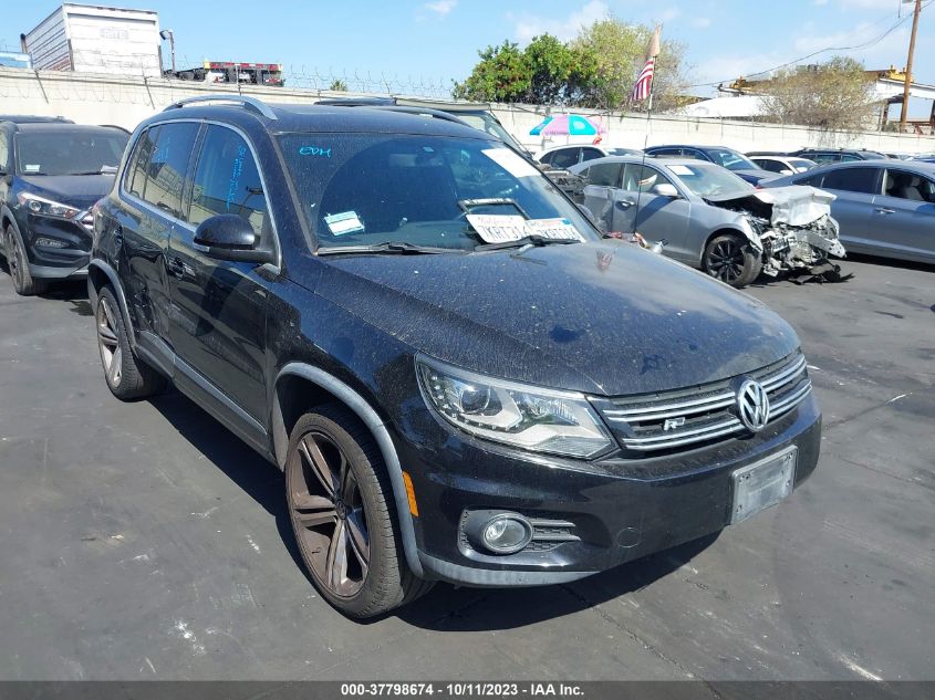 2014 VOLKSWAGEN TIGUAN R-LINE - WVGAV3AX6EW074414