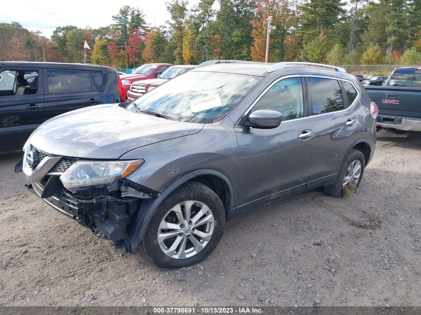 2016 NISSAN ROGUE SV - KNMAT2MV4GP663554