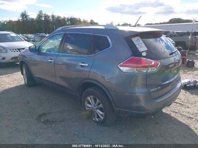 2016 NISSAN ROGUE SV - KNMAT2MV4GP663554