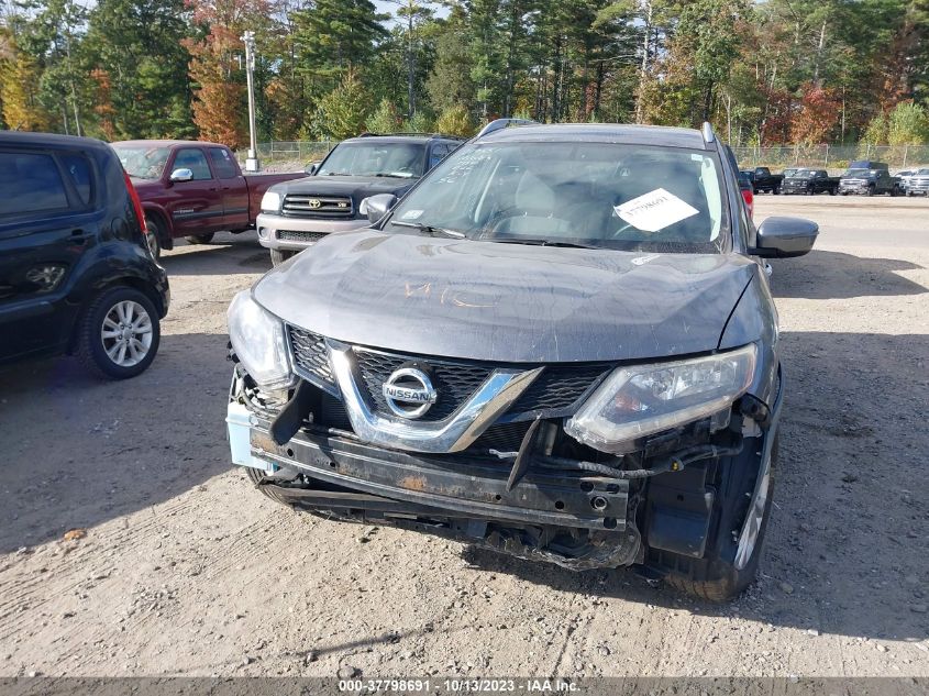 2016 NISSAN ROGUE SV - KNMAT2MV4GP663554