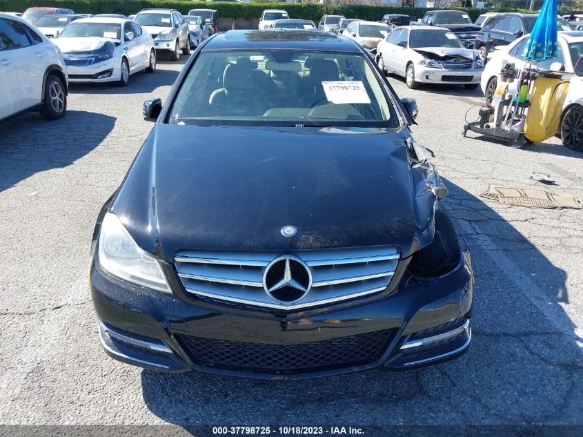 2013 MERCEDES-BENZ C 250 SPORT/LUXURY WDDGF4HB6DR263157