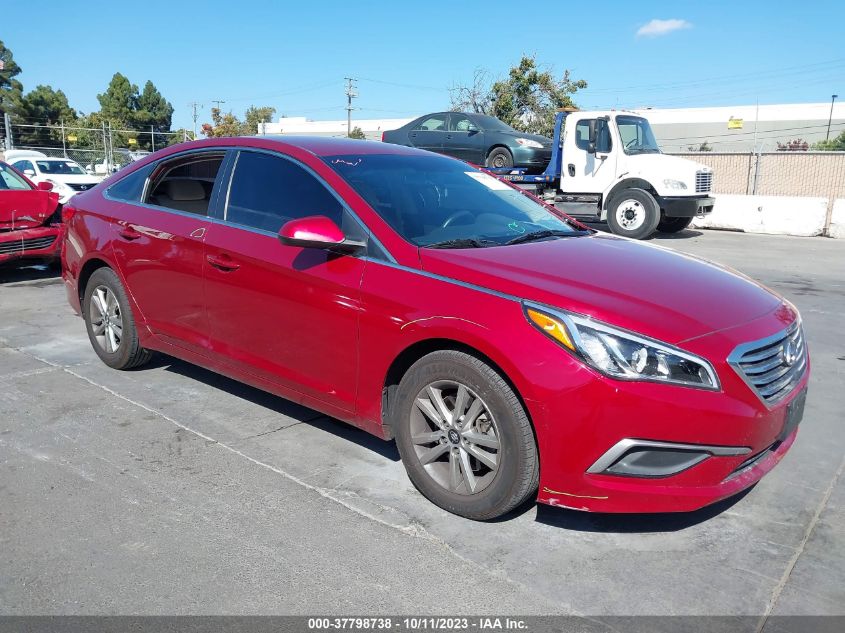 2016 HYUNDAI SONATA 2.4L SE - 5NPE24AF3GH274865