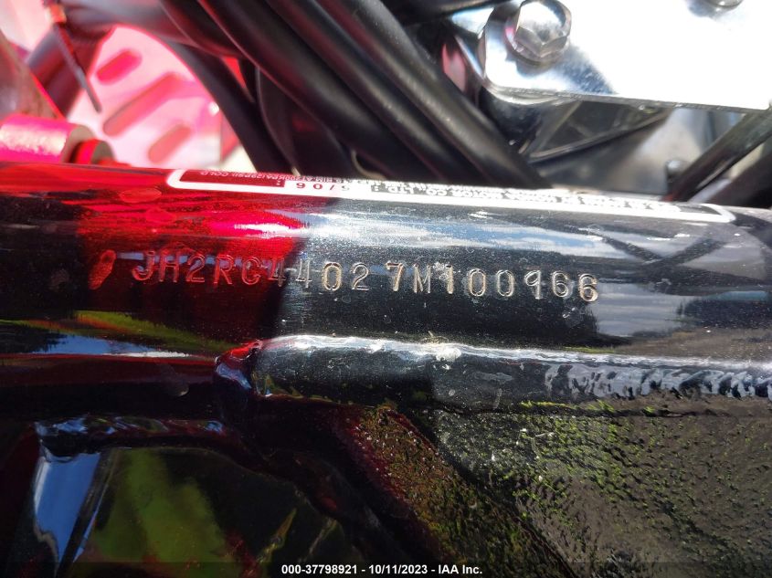 2007 HONDA VT750 DC JH2RC44027M100966