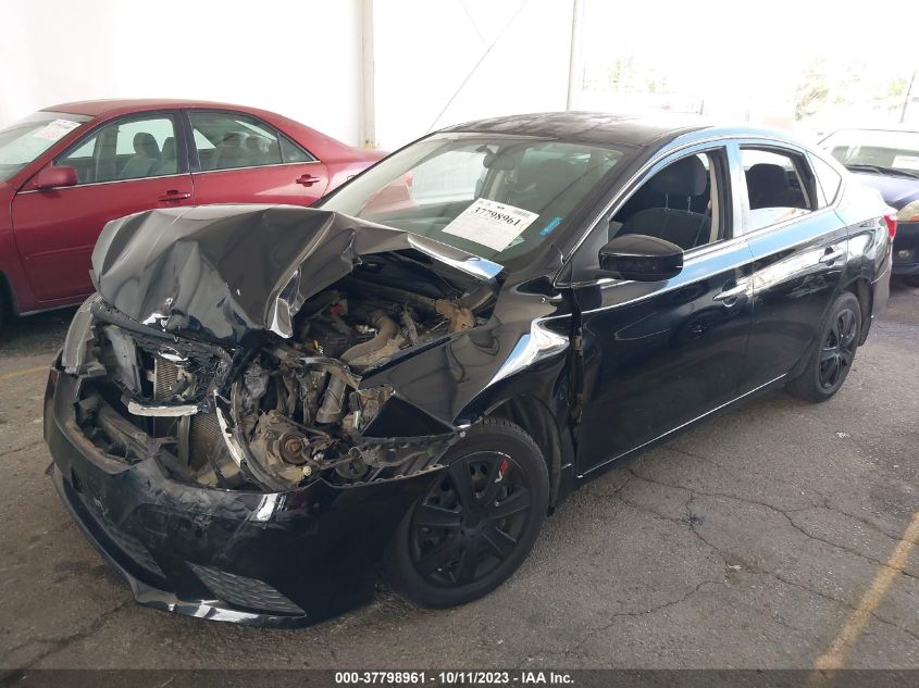 2016 NISSAN SENTRA S - 3N1AB7AP4GY224314