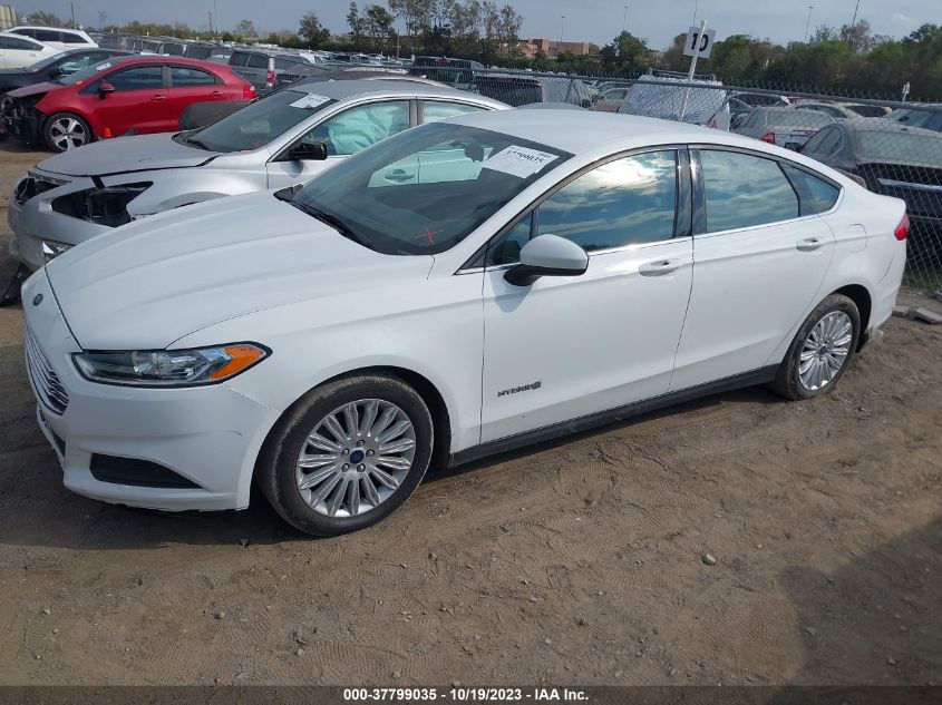 2014 FORD FUSION S HYBRID - 3FA6P0UU1ER190469