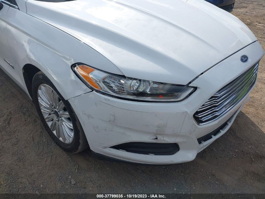 2014 FORD FUSION S HYBRID - 3FA6P0UU1ER190469