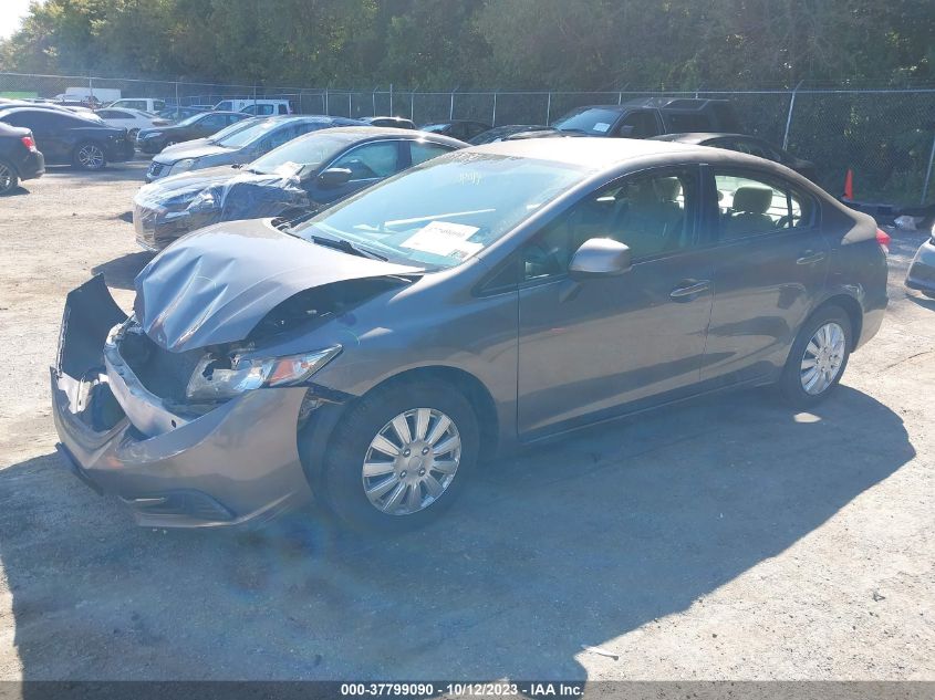 2013 HONDA CIVIC SDN LX 19XFB2F53DE266483