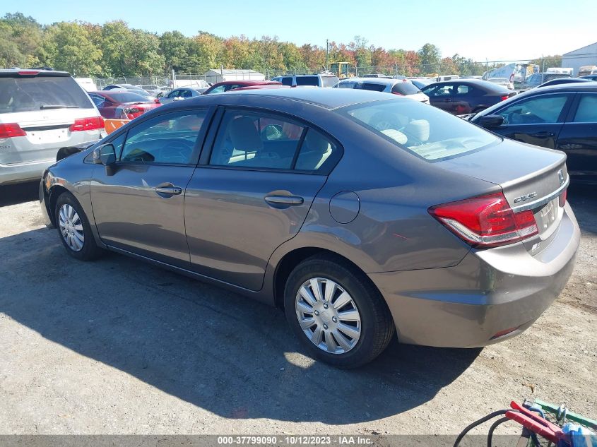 2013 HONDA CIVIC SDN LX 19XFB2F53DE266483