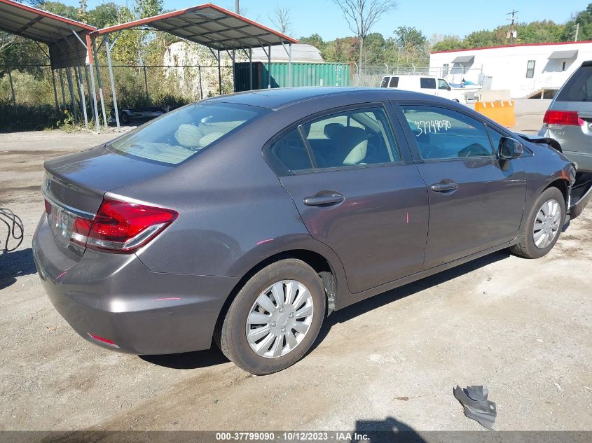 2013 HONDA CIVIC SDN LX 19XFB2F53DE266483