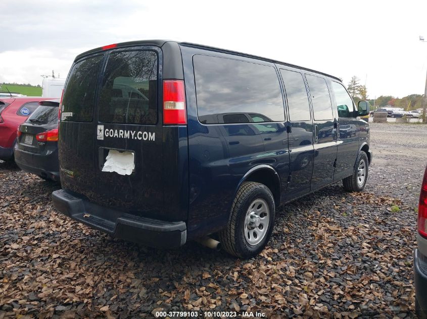 2014 CHEVROLET EXPRESS PASSENGER LS - 1GNSHBF44E1192717