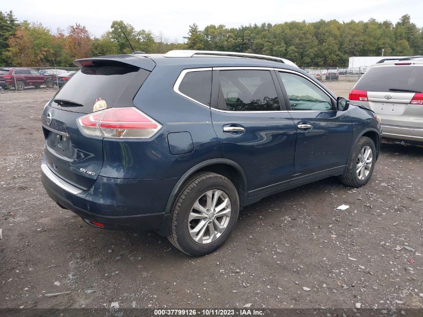 2015 NISSAN ROGUE SV - KNMAT2MV2FP513778