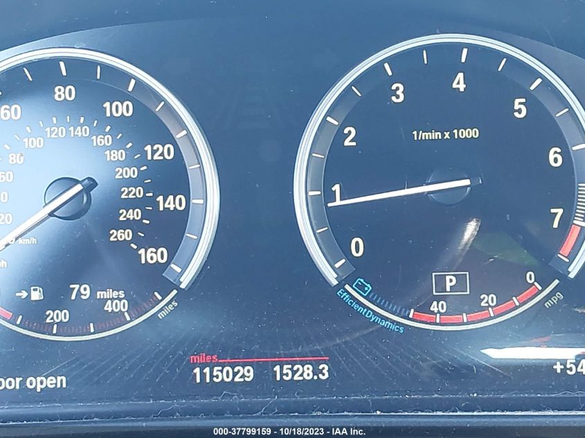2013 BMW 528I WBAXG5C53DDY35830