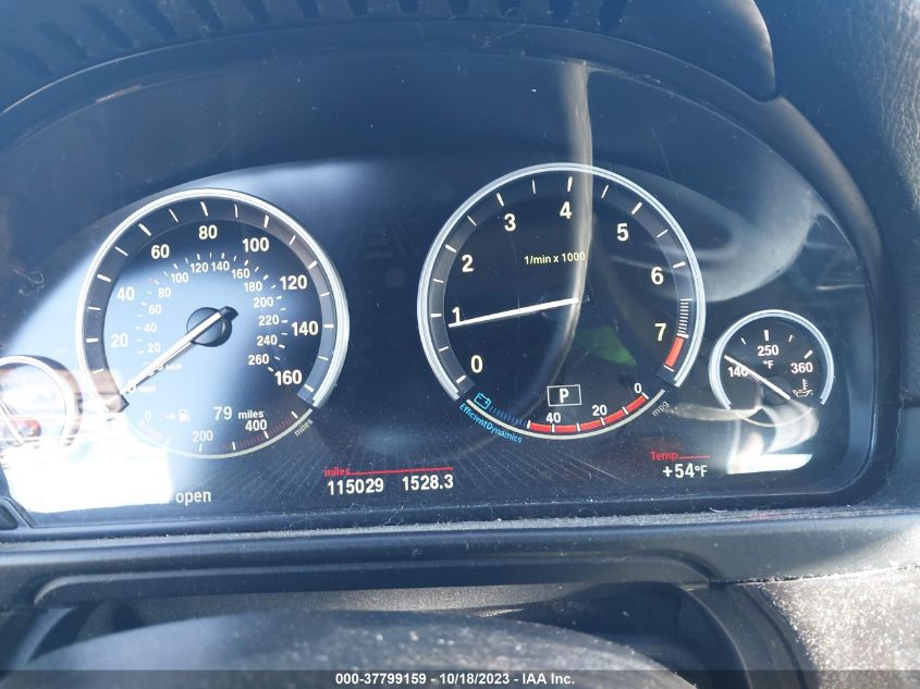 2013 BMW 528I WBAXG5C53DDY35830