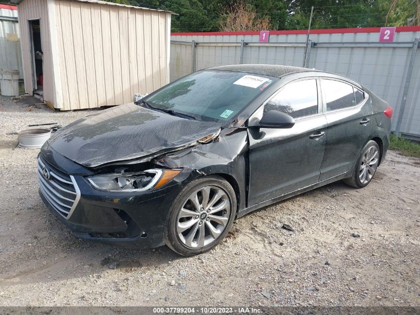 2017 HYUNDAI ELANTRA SE - KMHD74LF3HU394887