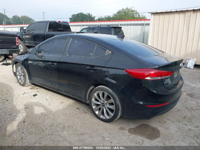 2017 HYUNDAI ELANTRA SE - KMHD74LF3HU394887