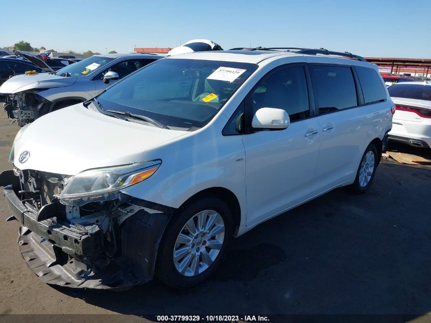 5TDDK3DC7GS141205 2016 TOYOTA SIENNA, photo no. 2