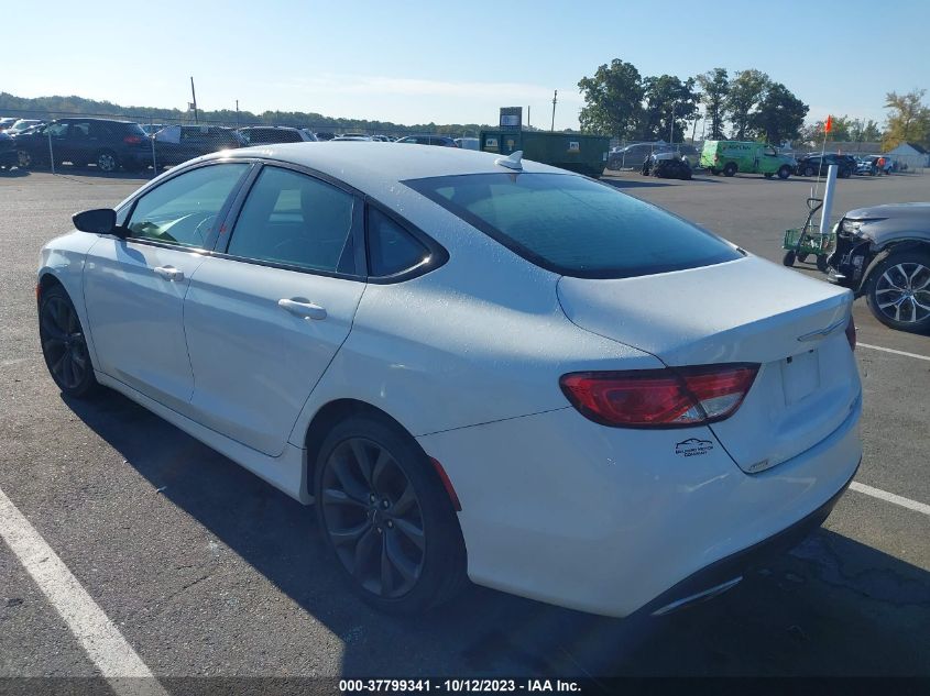 2015 CHRYSLER 200 S - 1C3CCCDG8FN523344