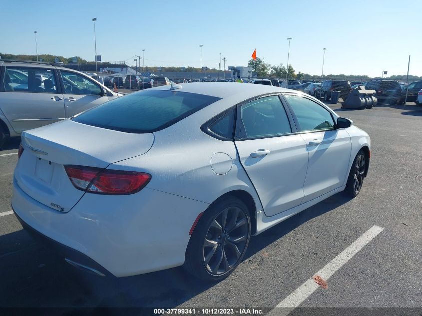 2015 CHRYSLER 200 S - 1C3CCCDG8FN523344