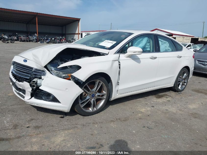 2013 FORD FUSION TITANIUM - 3FA6P0K96DR319268