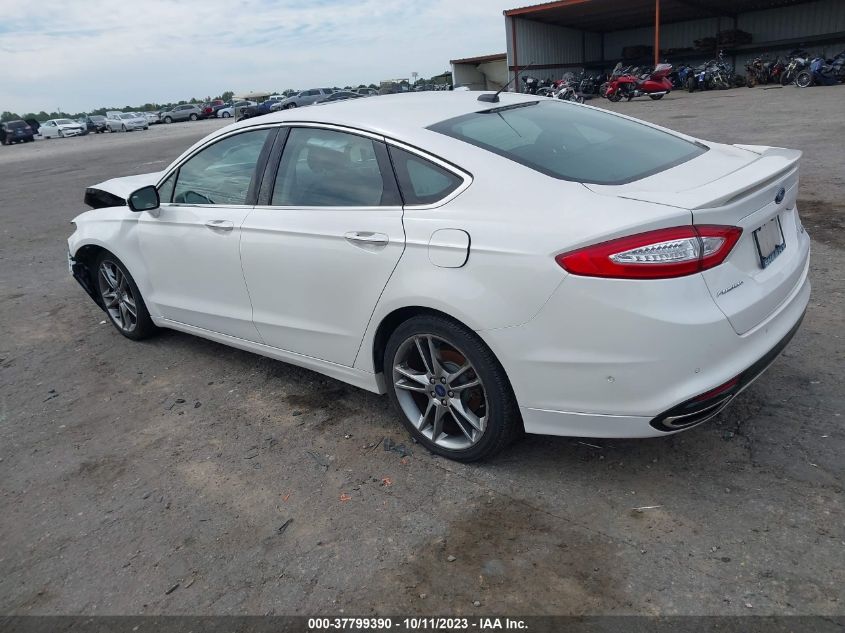 2013 FORD FUSION TITANIUM - 3FA6P0K96DR319268