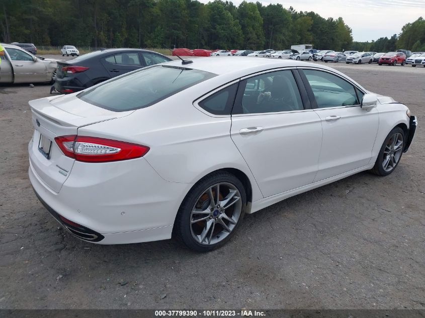 2013 FORD FUSION TITANIUM - 3FA6P0K96DR319268