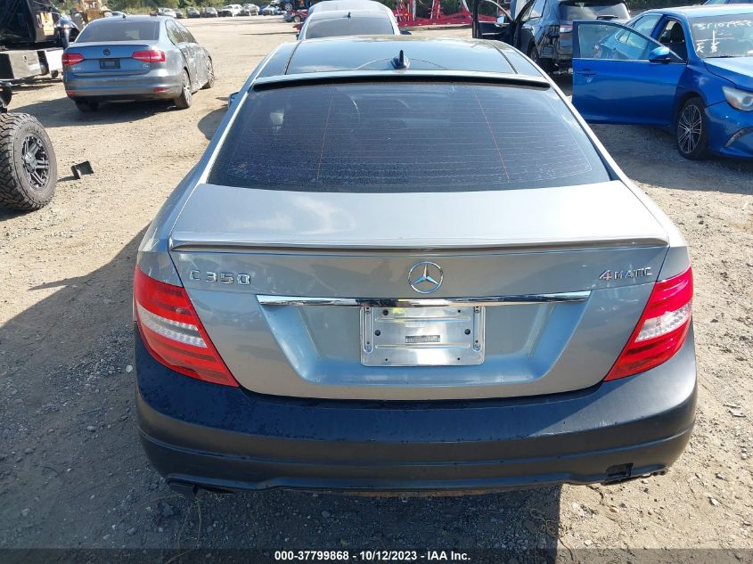2013 MERCEDES-BENZ C 350 SPORT 4MATIC WDDGJ8JB4DG073403