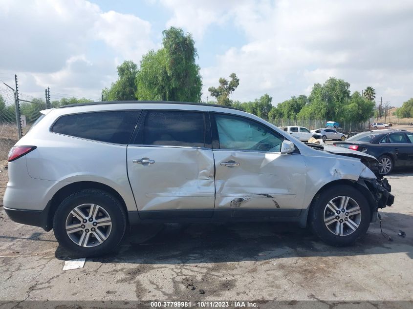 2015 CHEVROLET TRAVERSE LT - 1GNKRGKD0FJ124786