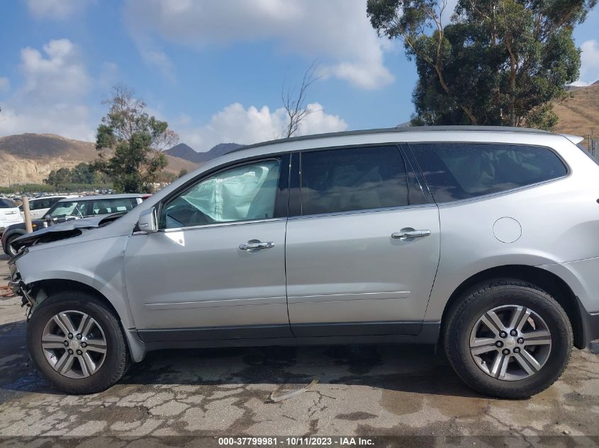2015 CHEVROLET TRAVERSE LT - 1GNKRGKD0FJ124786