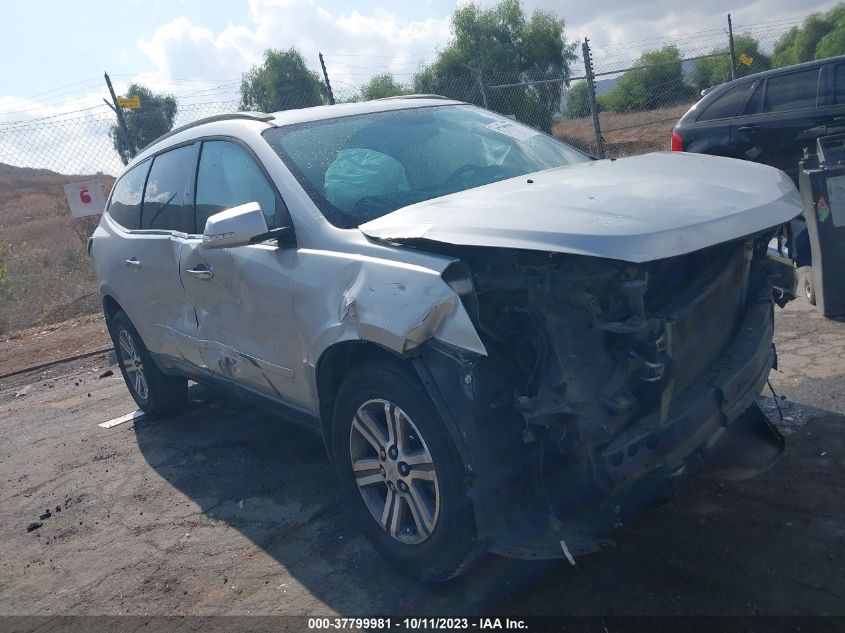 2015 CHEVROLET TRAVERSE LT - 1GNKRGKD0FJ124786