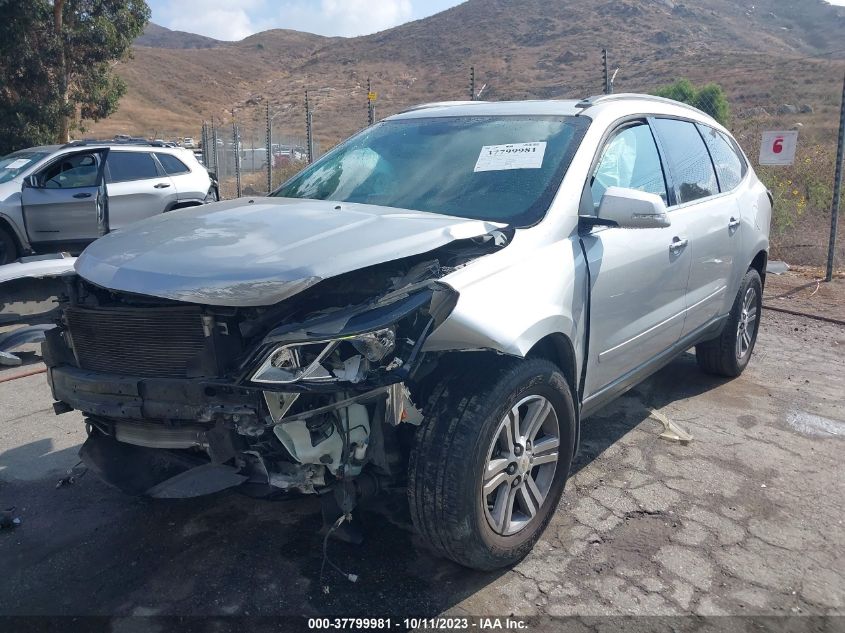 2015 CHEVROLET TRAVERSE LT - 1GNKRGKD0FJ124786
