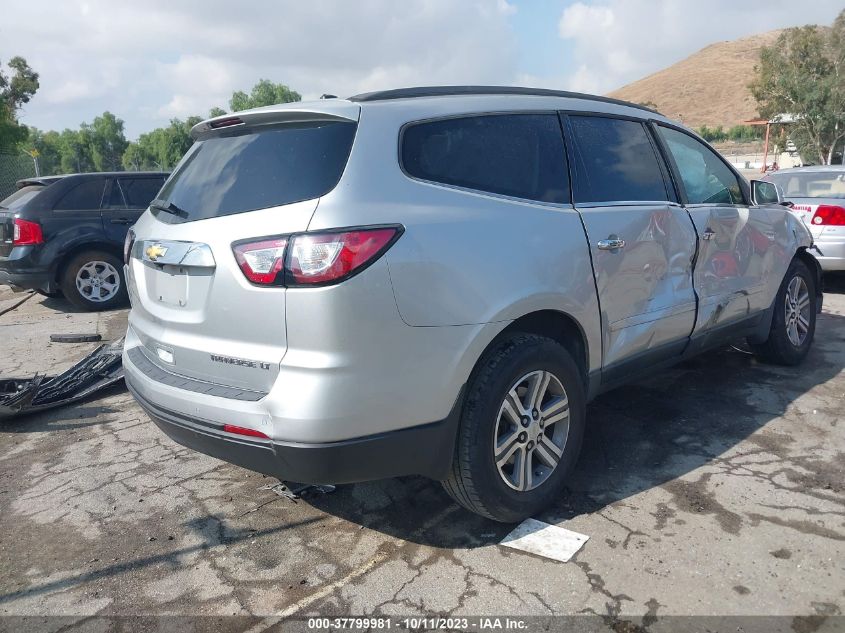 2015 CHEVROLET TRAVERSE LT - 1GNKRGKD0FJ124786