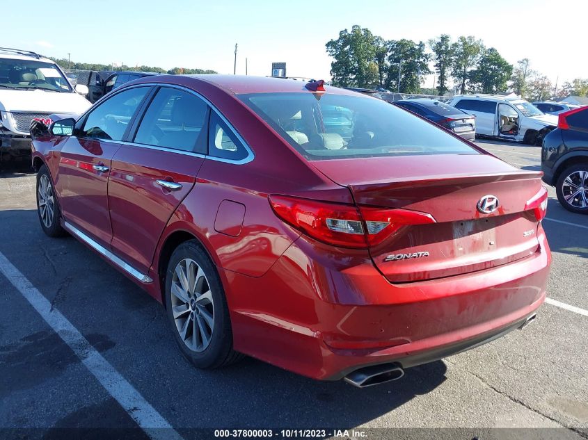 2015 HYUNDAI SONATA 2.4L SPORT - 5NPE34AFXFH110301