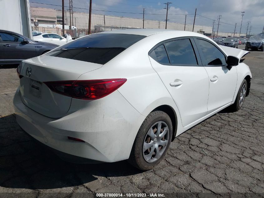 2016 MAZDA MAZDA3 I SPORT - JM1BM1T75G1317367