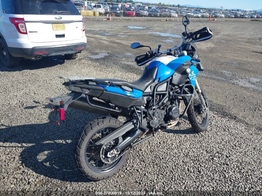 2013 BMW F800 GS WB10B1203DZL05861